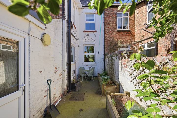 Rear garden