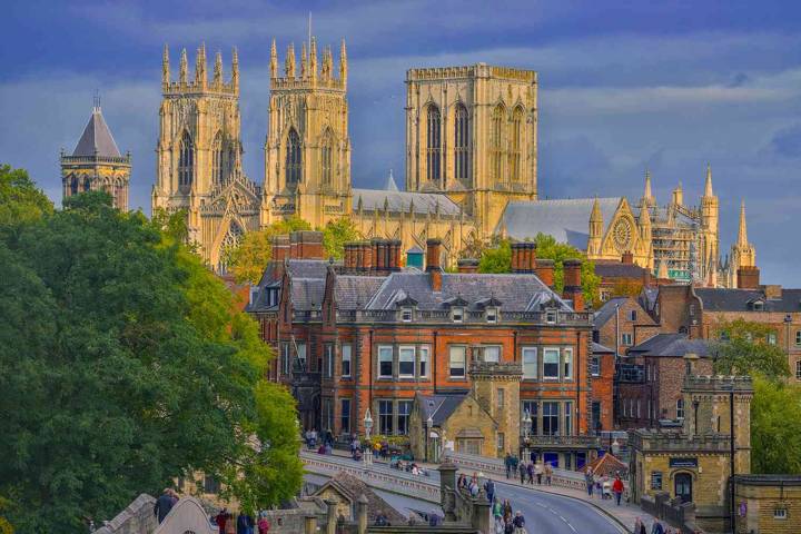 York Minster from the city walls