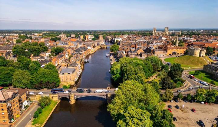 The River Ouse from above